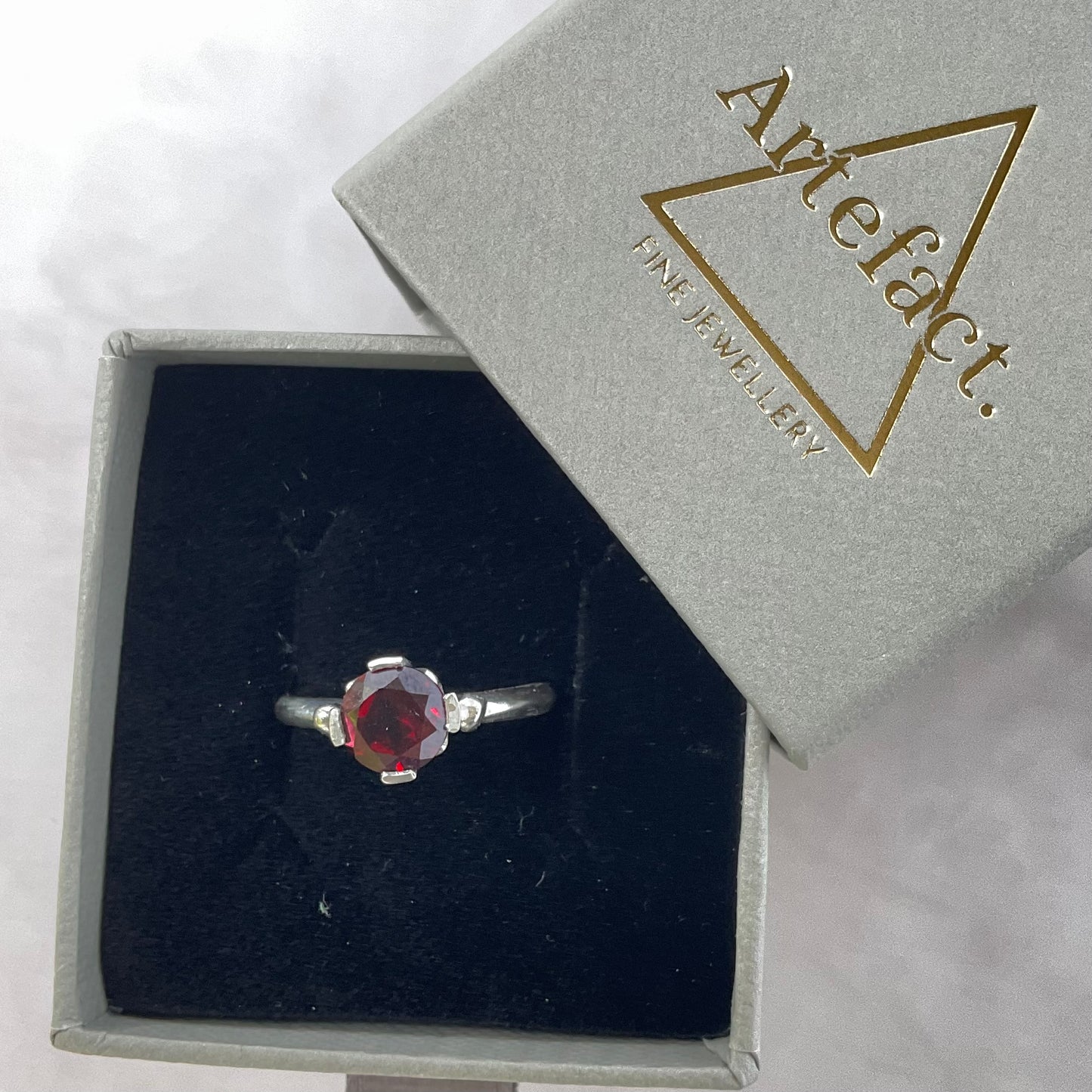 Boudicca Ring | Red Garnet
