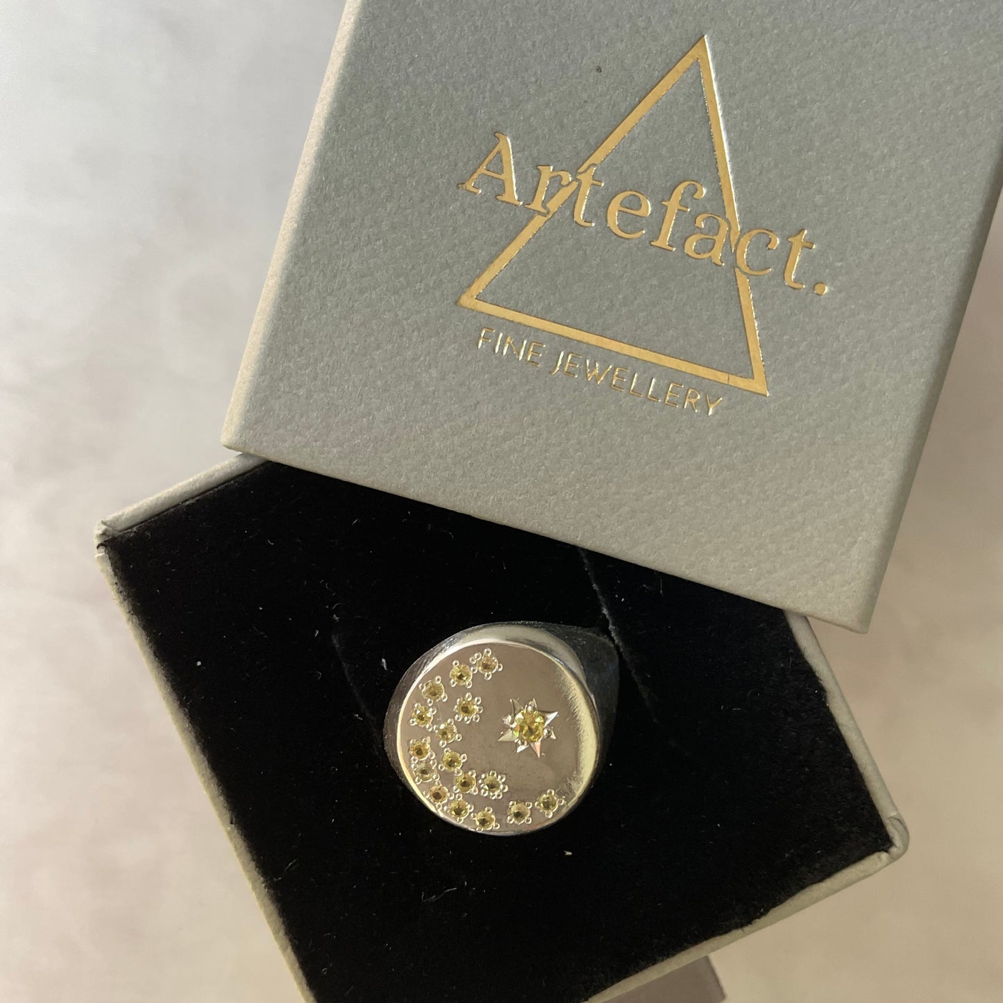 Night sky | Signet ring Size L
