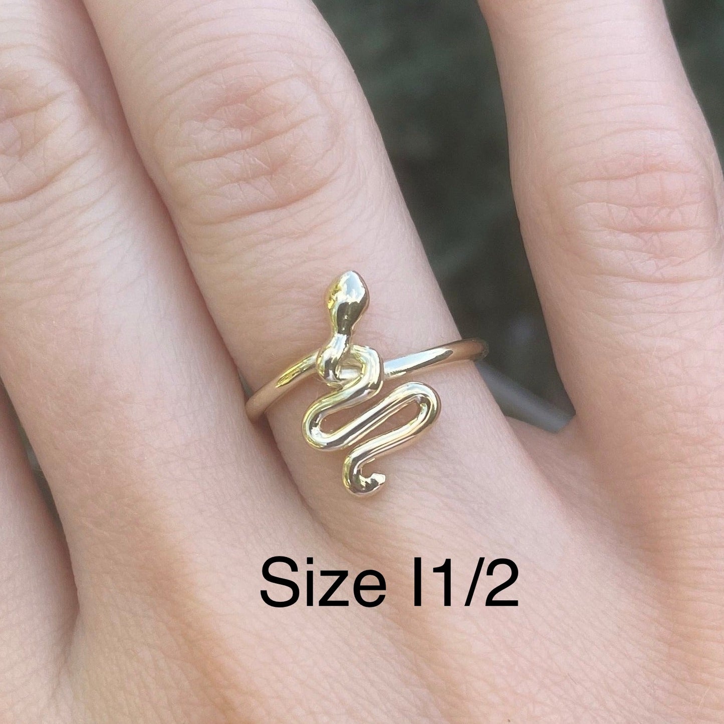 Medusa Gold | Solid 9ct Gold Snake Ring - multiple designs