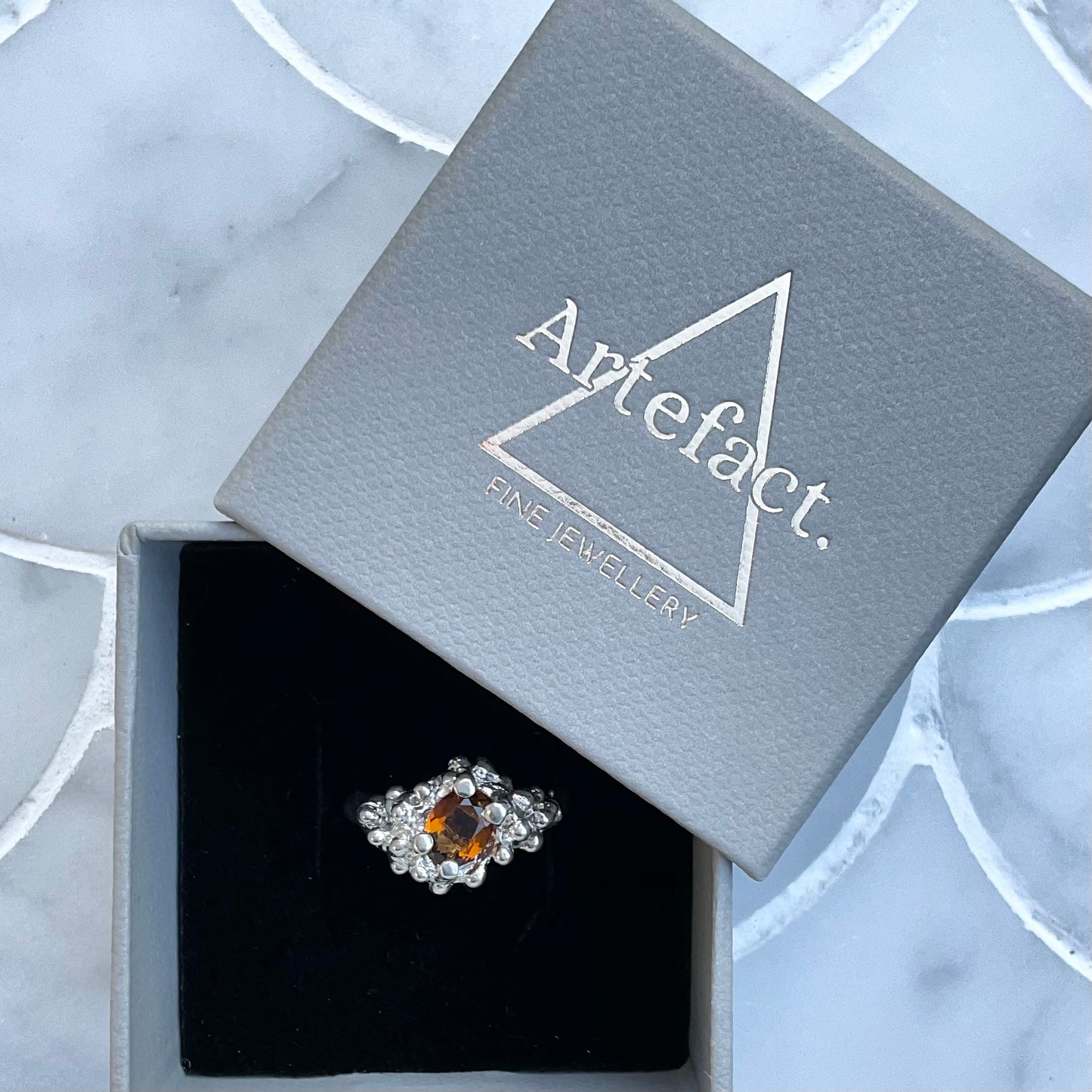 Sedona ring in gift box